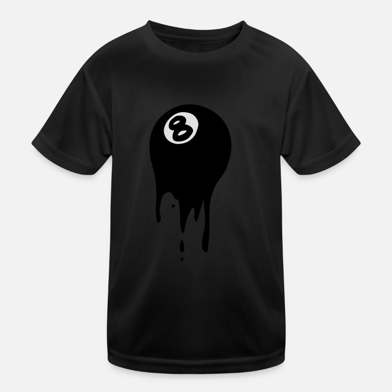 Billardkugel Kinder Funktions-T-Shirt