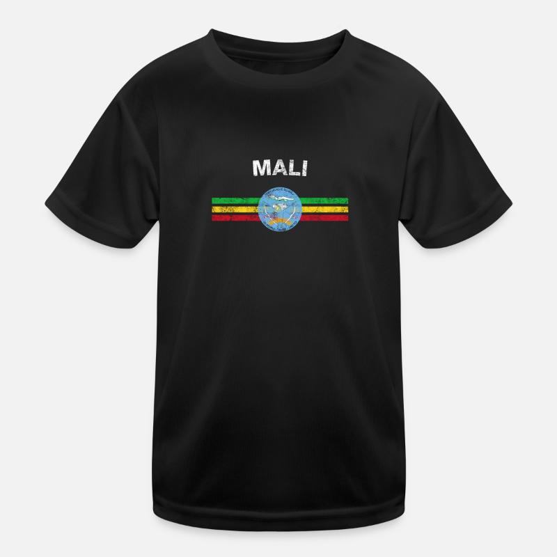 mali Kinder Funktions-T-Shirt