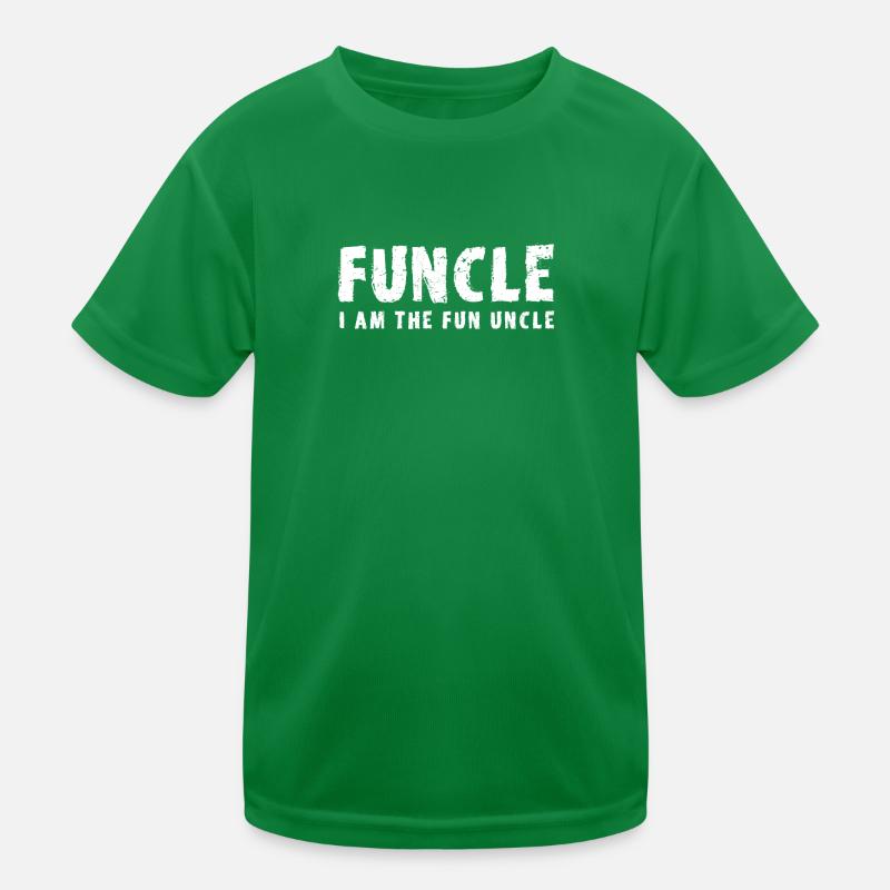 funcle spass onkel Kinder Funktions-T-Shirt