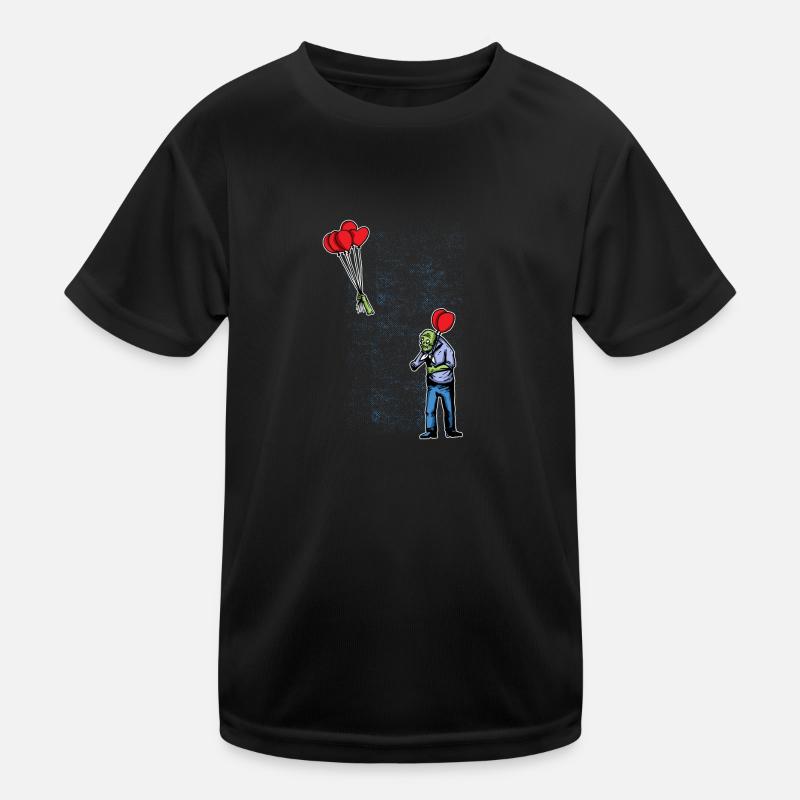 Zombie flying arm Kids Functional T-Shirt