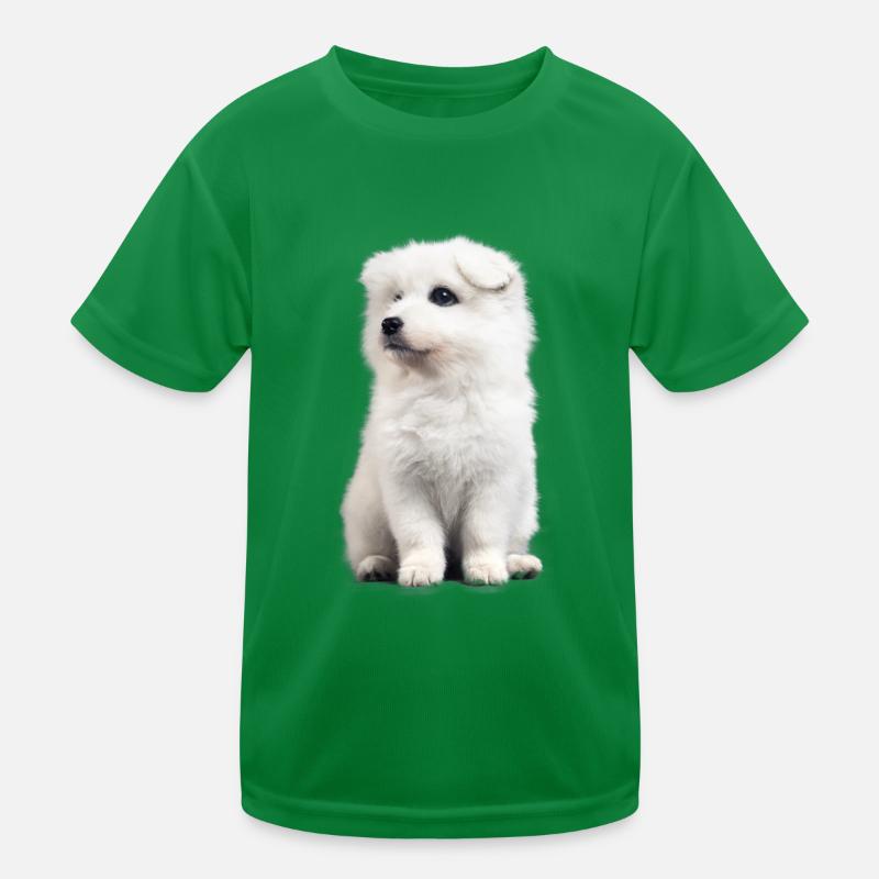 Samojeden Hund Spaß Kinder Funktions-T-Shirt