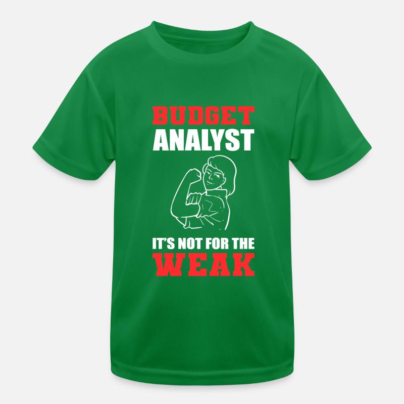 Not for weak financial analyst gift Kids Functional T-Shirt