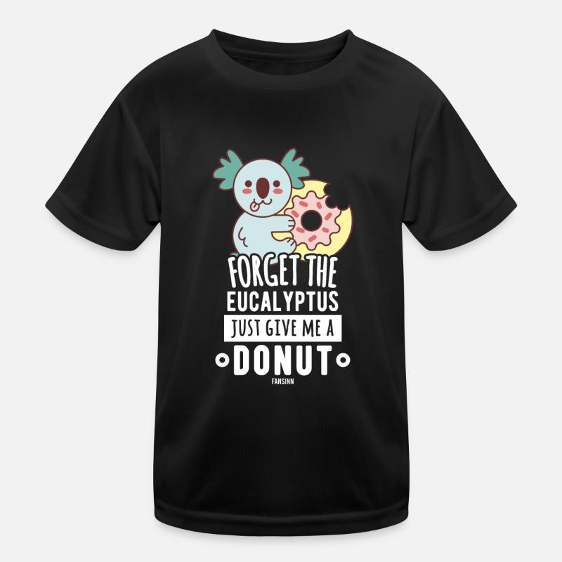 Koala Donut Eukalyptus Australien Kinder Funktions-T-Shirt