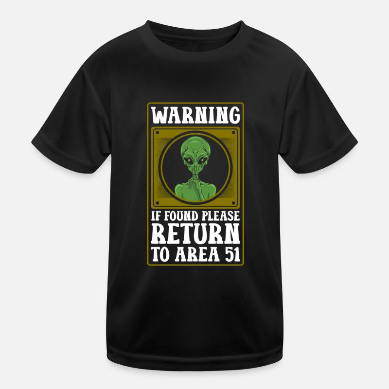 Außerirdischer Mars Menschen Aliens Kinder Funktions-T-Shirt