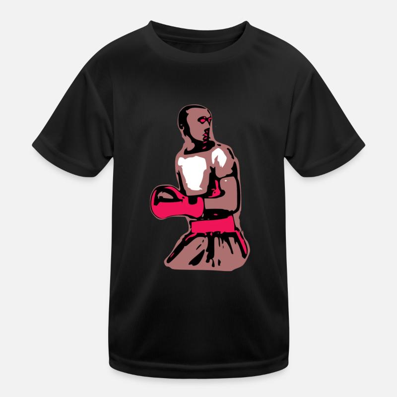 Ako der Boxer Kinder Funktions-T-Shirt