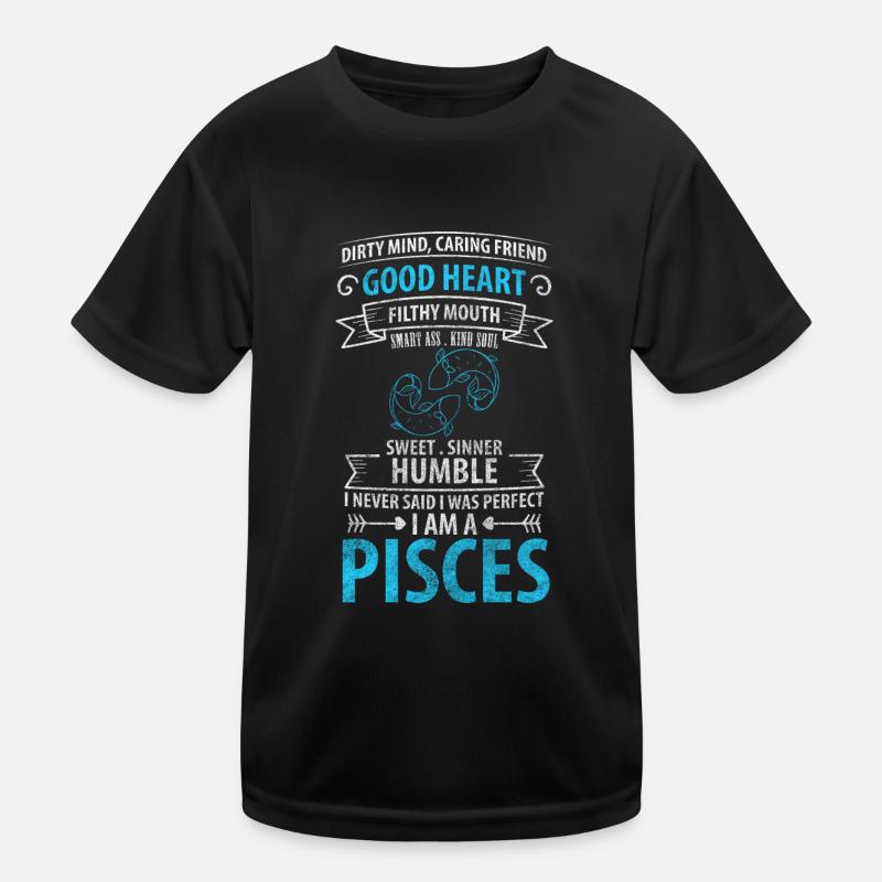 Zodiac Birthday Superstition Kids Functional T-Shirt