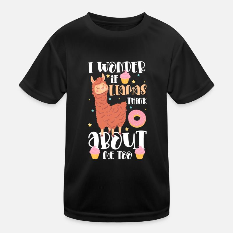 Lama Animal Soft T-shirt sport Enfant
