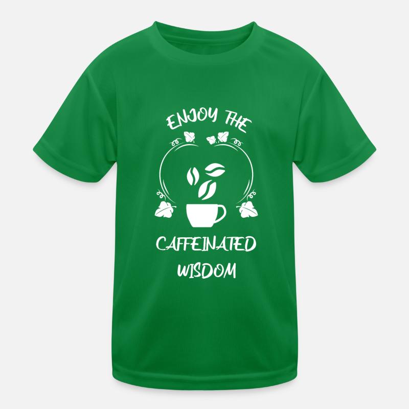 Café Espresso Café T-shirt sport Enfant