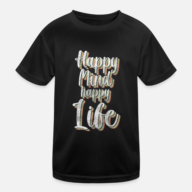 Kleeblatt Optimismus Freude Kinder Funktions-T-Shirt