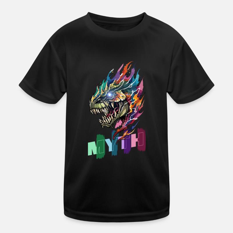 Mythical Creature - Embracing the Unknown Kids Functional T-Shirt