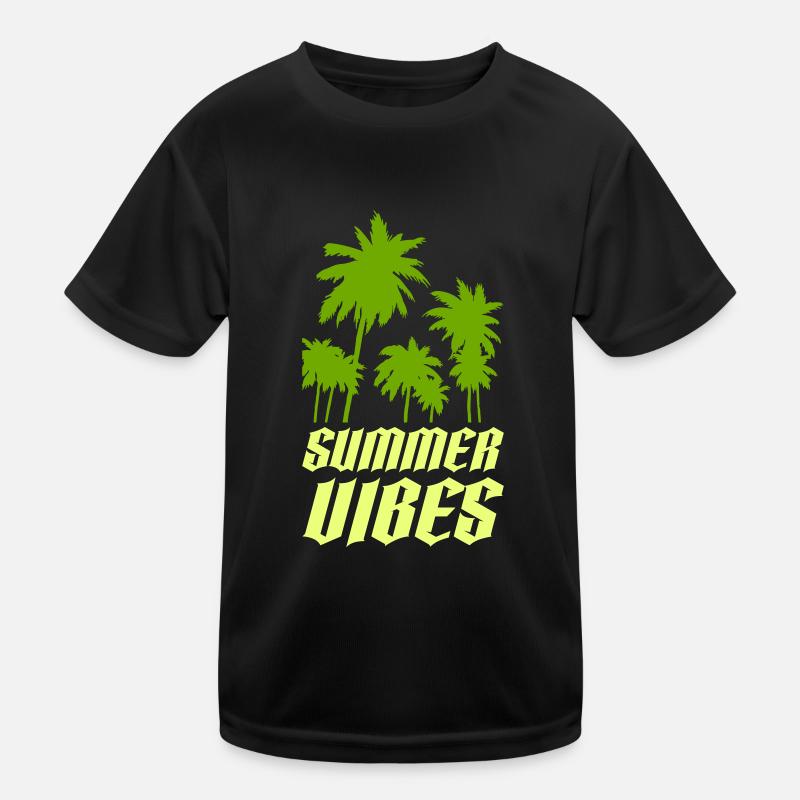 summer vibes Kinder Funktions-T-Shirt