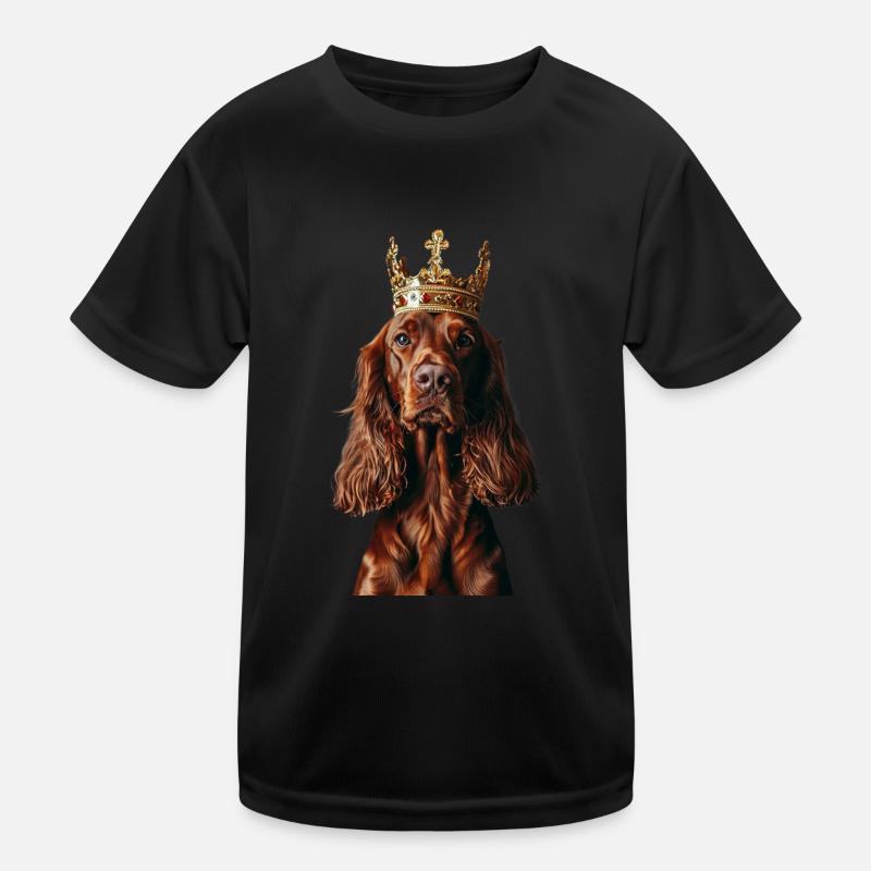 Setter irlandais T-shirt sport Enfant