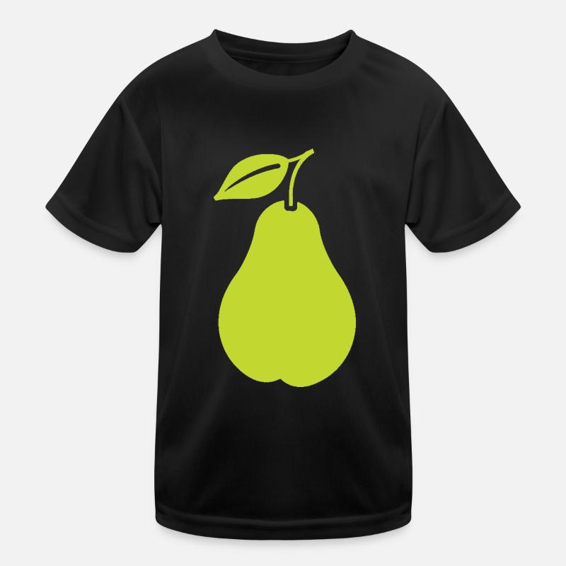 Birne Kinder Funktions-T-Shirt