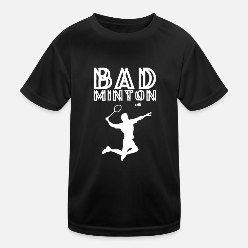 badminton Kids Functional T-Shirt
