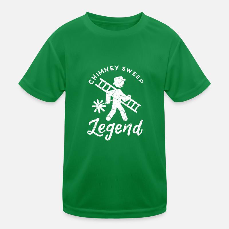 Schornsteinfeger Glücksbringer Kinder Funktions-T-Shirt