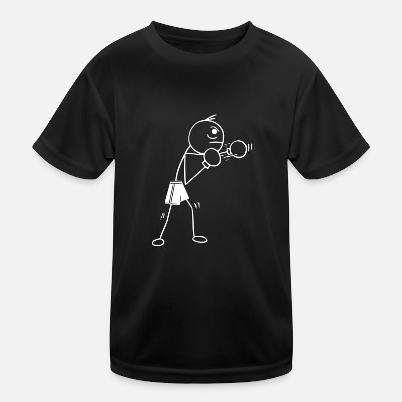 The boxer - Kids Functional T-Shirt - black