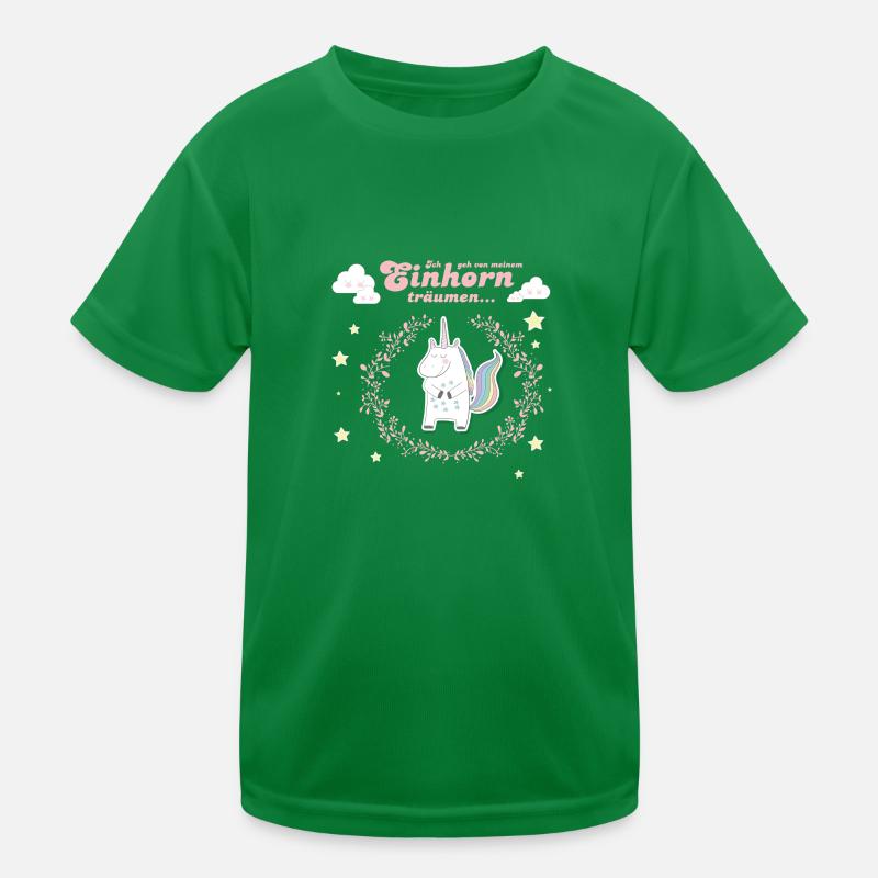 Licorne - Unicorn - Glitter T-shirt sport Enfant