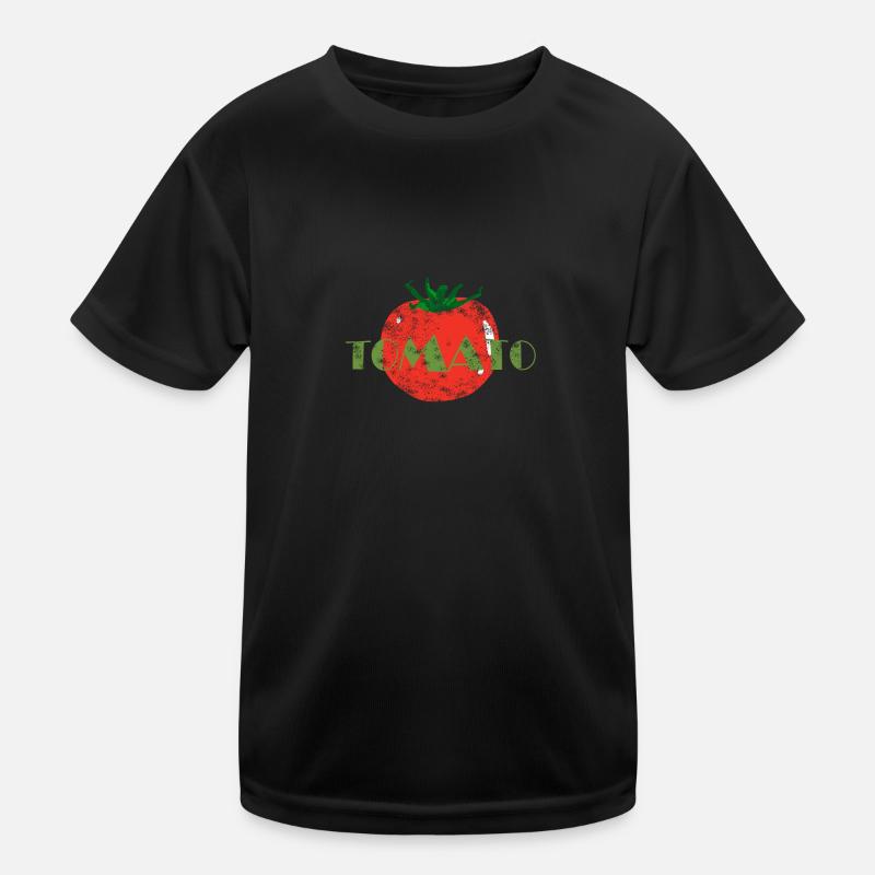 Tomate Kinder Funktions-T-Shirt
