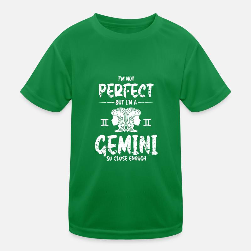 Sternzeichen Zwilling Kinder Funktions-T-Shirt