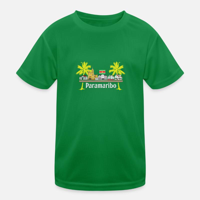 Cabins Paramaribo Kids Functional T-Shirt