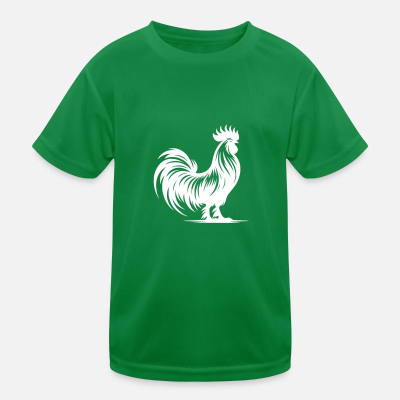 Elegant pedigree with large comb Kids Functional T-Shirt