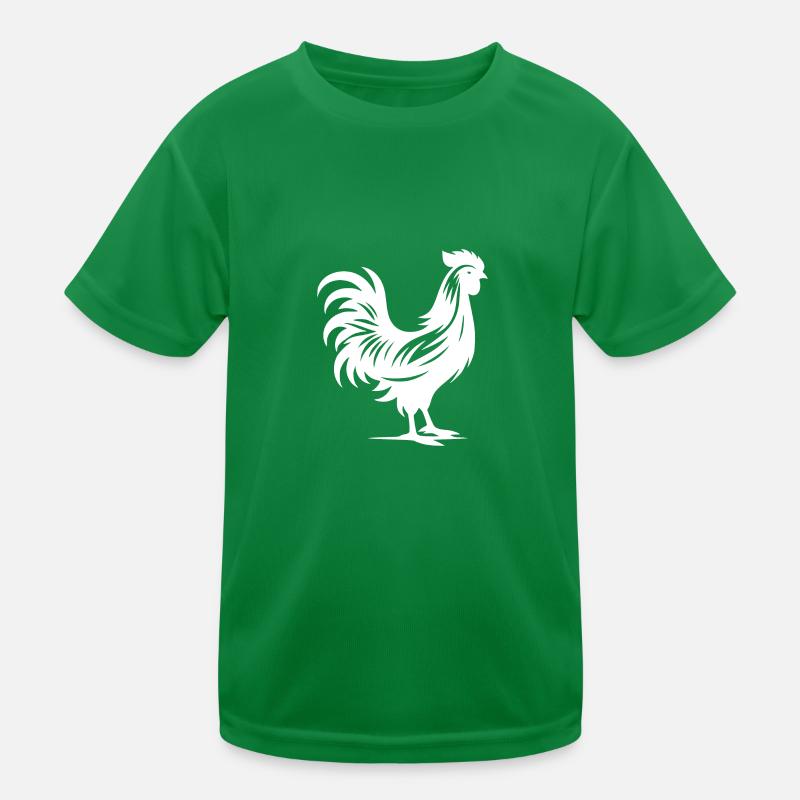 Petite Maison Coq Style De Tatouage T-shirt sport Enfant