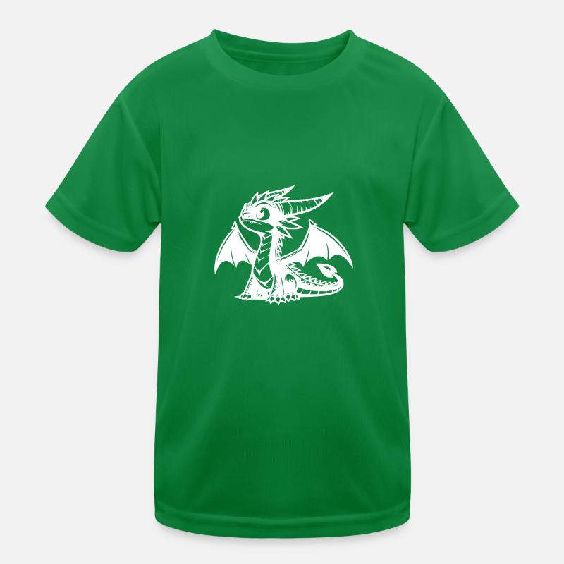 Petit dragon mignon magique avec des ailes T-shirt sport Enfant