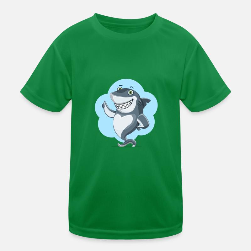 Shark Kids Functional T-Shirt