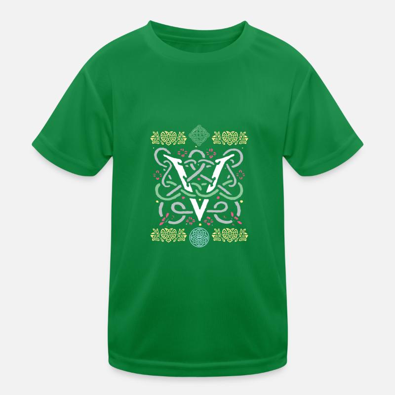 V Kinder Funktions-T-Shirt