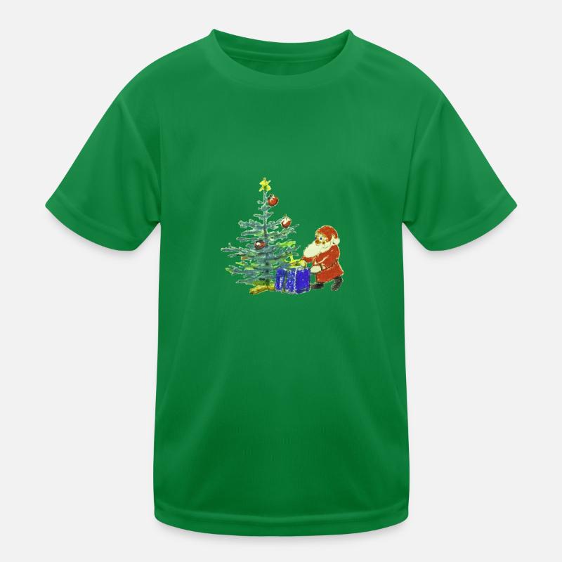 Père Noël T-shirt sport Enfant