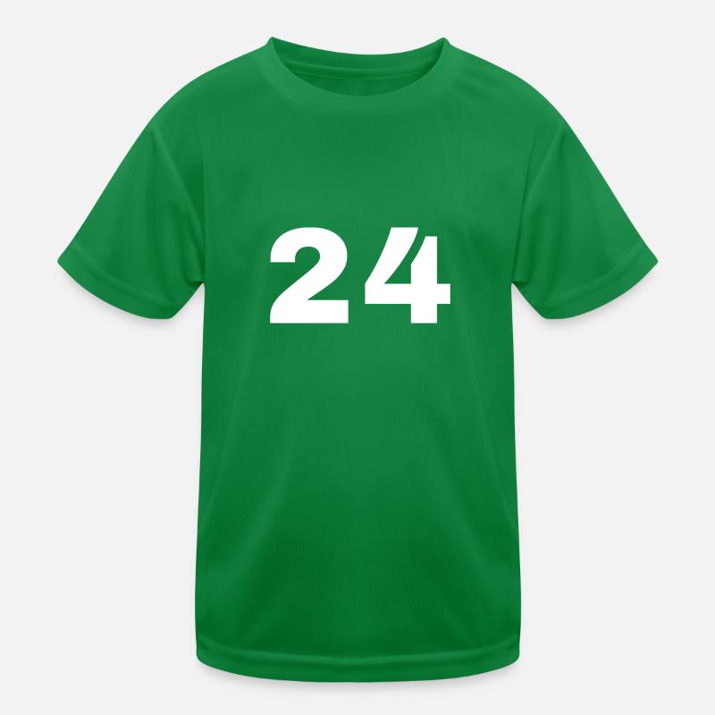 24 Kinder Funktions-T-Shirt