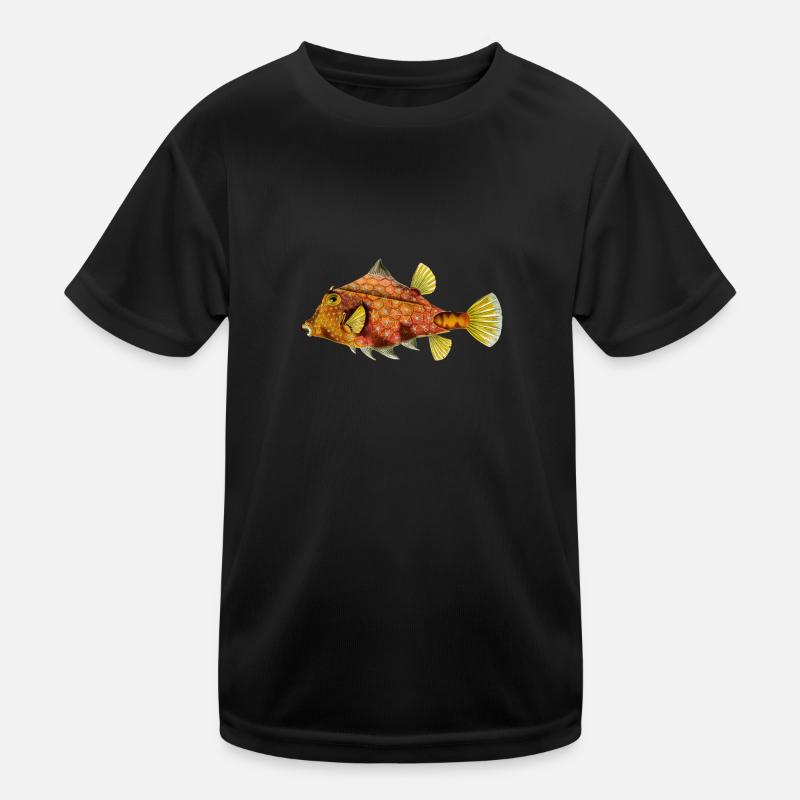 Fisch Kinder Funktions-T-Shirt