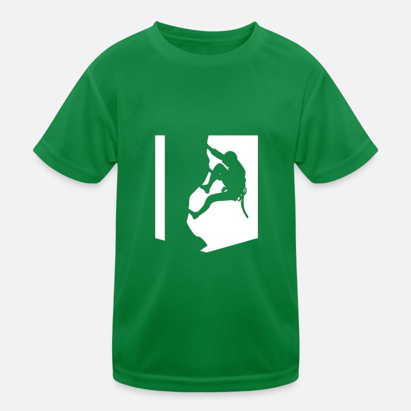 Minimal climbing Kids Functional T-Shirt