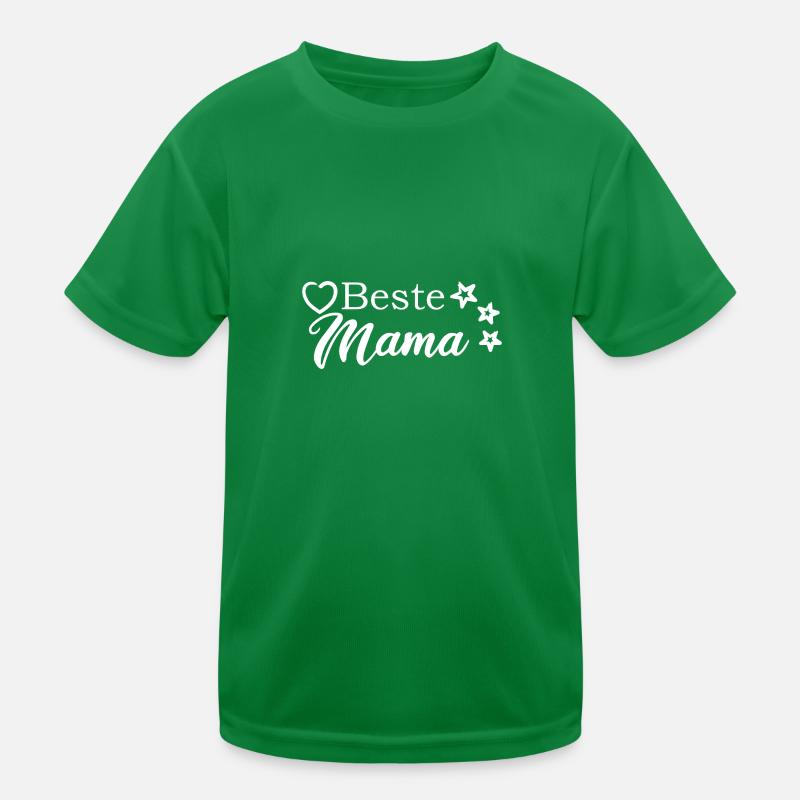 Beste Mama Kinder Funktions-T-Shirt