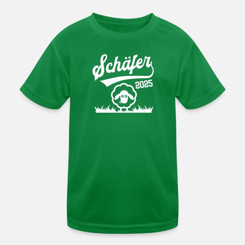 Schäfer 2025 Ausbildung Beruf Schäferei Azubi Kinder Funktions-T-Shirt