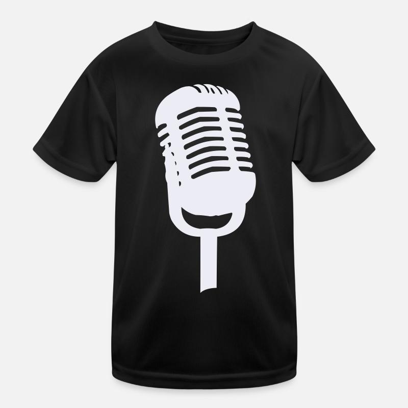 Mikrofon Kinder Funktions-T-Shirt
