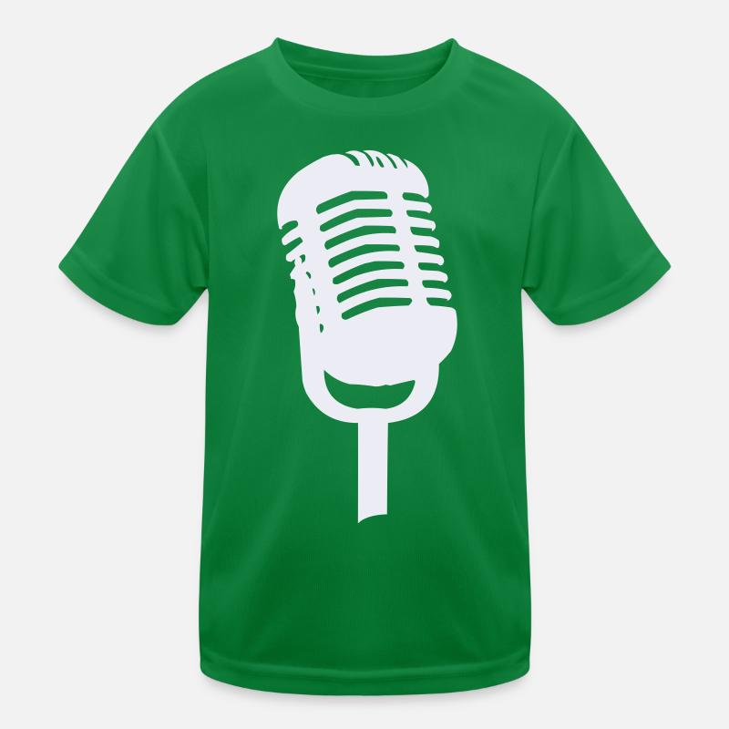 Microphone Kids Functional T-Shirt