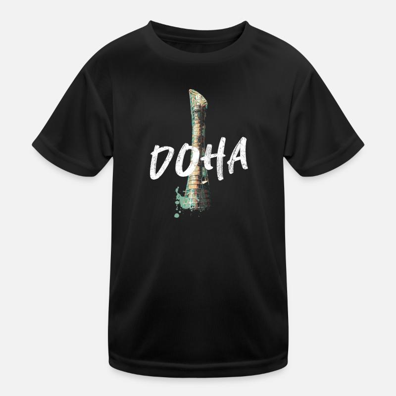 Sheikh Khalifa Stadion, Doha Kinder Funktions-T-Shirt