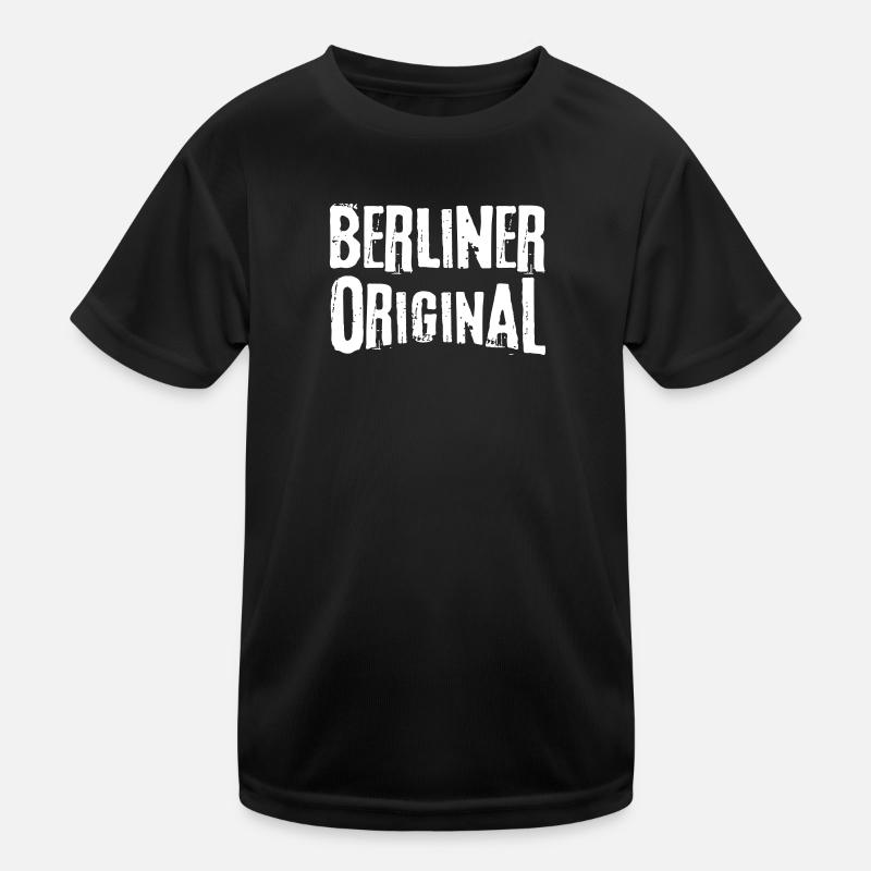 Berliner Original Berliner berlin born home Kids Functional T-Shirt