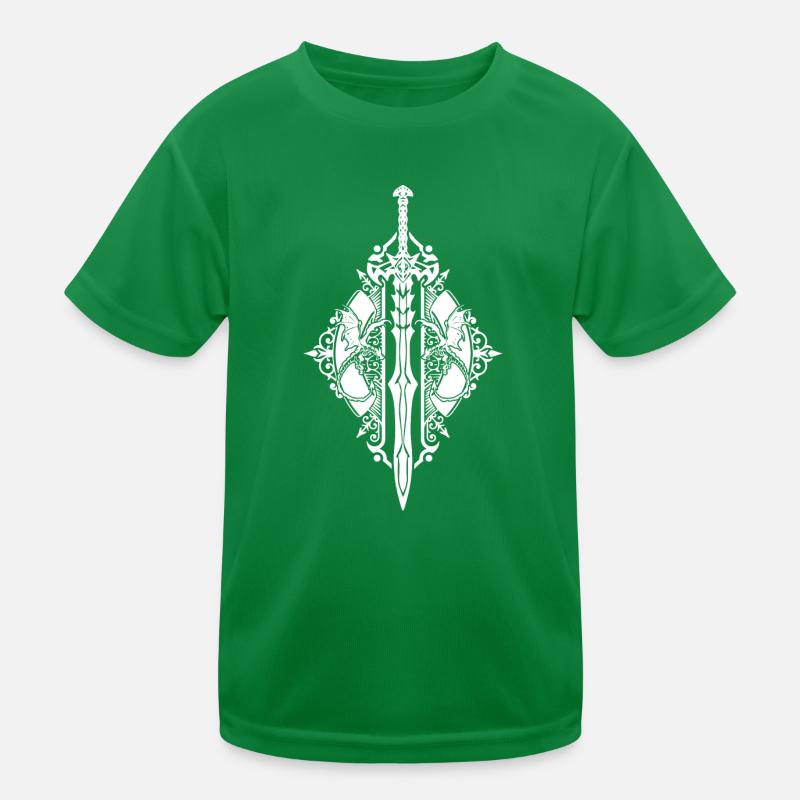 Dragon Sword Kids Functional T-Shirt