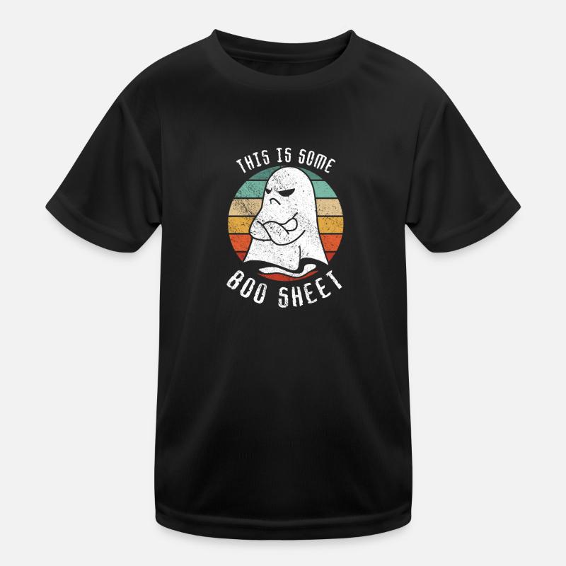 Halloween Ghost Funny Ceci est une feuille de boo T-shirt sport Enfant