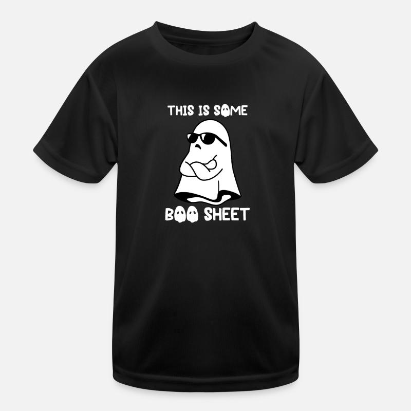 Halloween Ghost Funny Ceci est une feuille de boo T-shirt sport Enfant