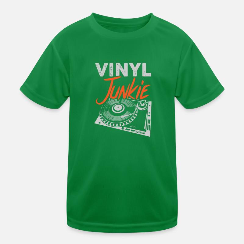 Junkie de vinyle T-shirt sport Enfant
