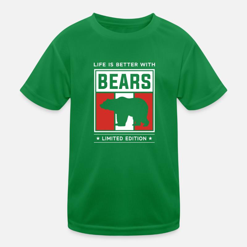 Bears Kids Functional T-Shirt