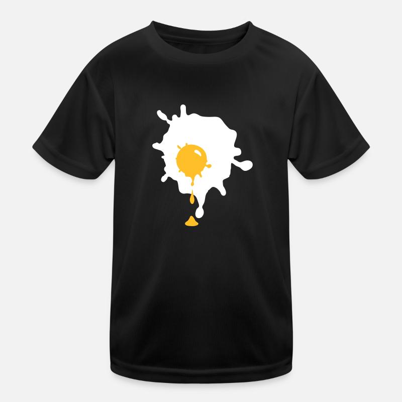 Laufendes spiegelei - V2 Kinder Funktions-T-Shirt