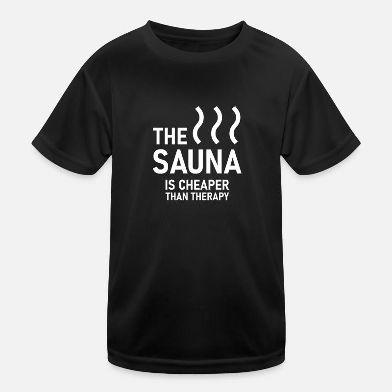 The Sauna Gift Sauna House Banja Spa Hamam Kids Functional T-Shirt
