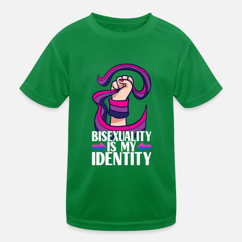 LGBTQ Bisexual Kids Functional T-Shirt