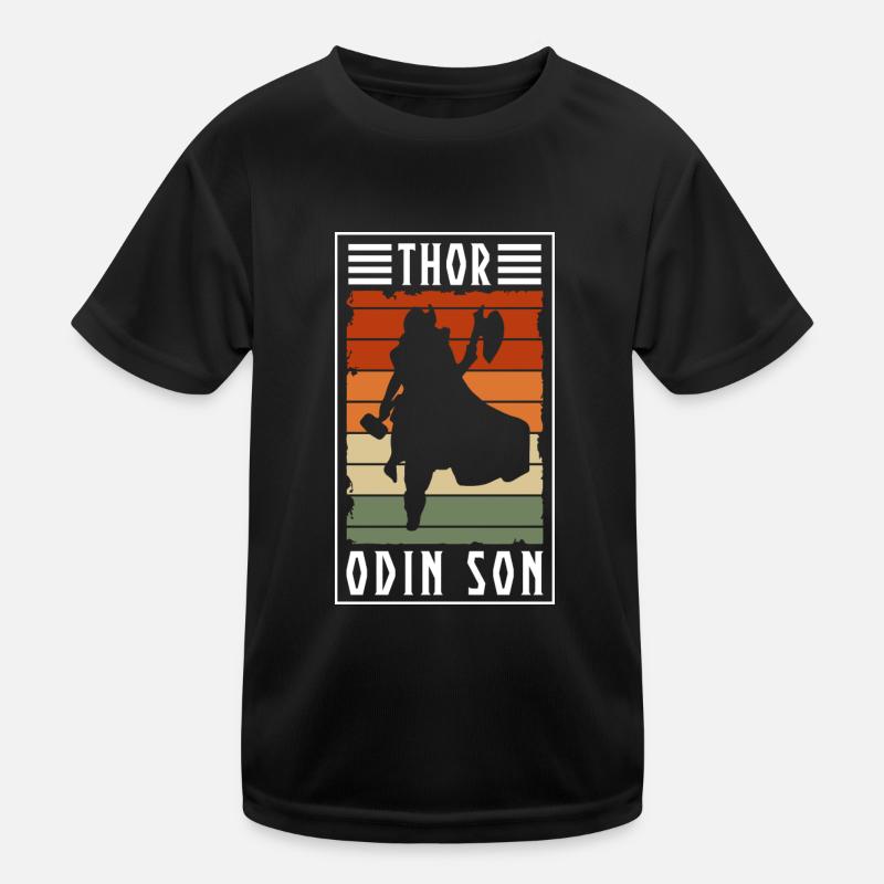 Odin Nordisch Kinder Funktions-T-Shirt