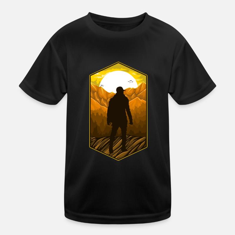 Trekking Berge Kinder Funktions-T-Shirt