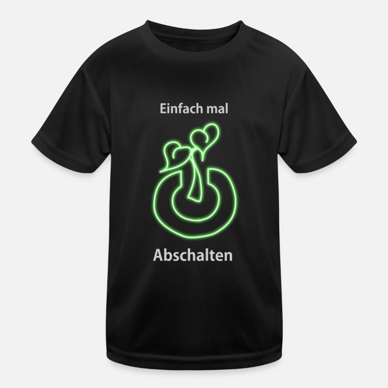 Abschalten Pflanze Kinder Funktions-T-Shirt